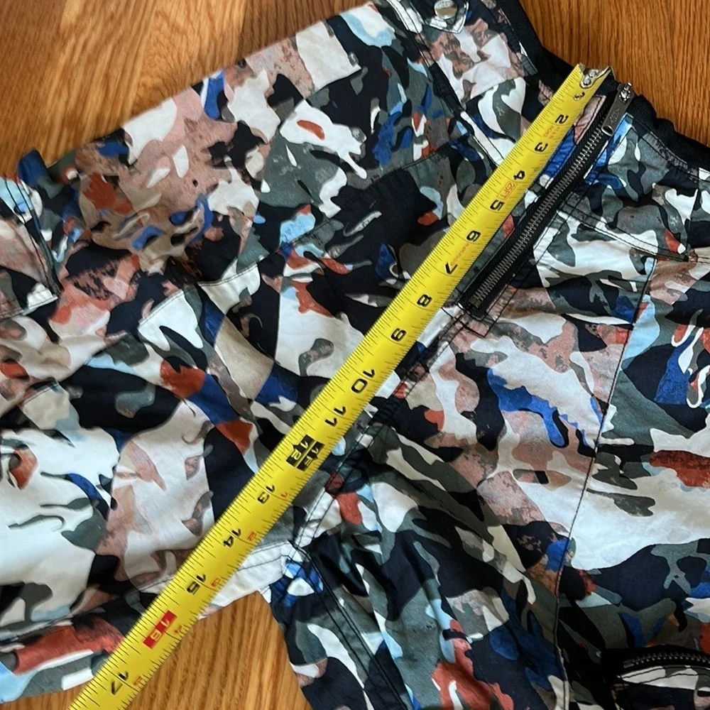 NWT Free People Movement My Boo Pant Camo Cargo Zipper Size XS
